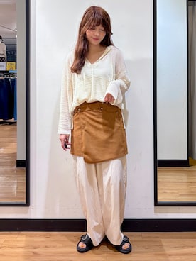yukinoさん（レディース・166cm）の夏コーディネート