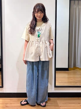 yukinoさん(レディース・166cm)の夏コーディネート