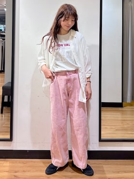 池元ゆき乃さん(レディース・166cm)の夏コーディネート