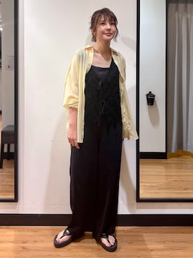 池元ゆき乃さん(レディース・166cm)の夏コーディネート