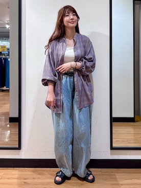 yukinoさん(レディース・166cm)の夏コーディネート