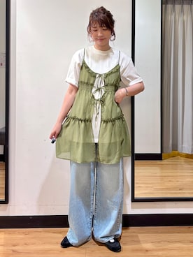 yukinoさん(レディース・166cm)の夏コーディネート