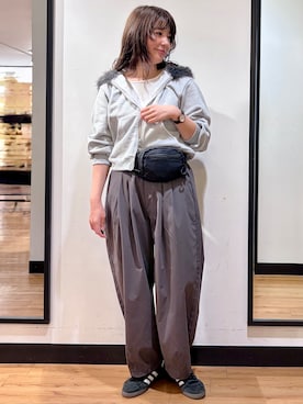 「BACK NUMBER（バックナンバー）のアイテム」を使った、yukinoさん（レディース・166cm）の秋コーディネート
