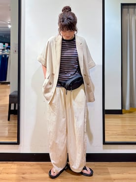 池元ゆき乃さん(レディース・166cm)の夏コーディネート