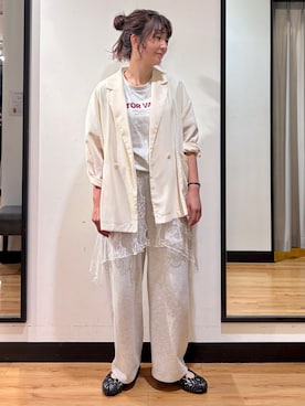 yukinoさん(レディース・166cm)の夏コーディネート