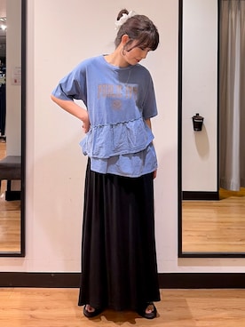池元ゆき乃さん（レディース・166cm）の夏コーディネート
