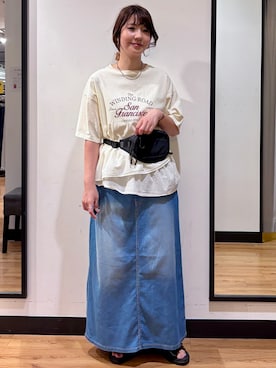 yukinoさん(レディース・166cm)の夏コーディネート
