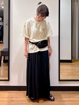 池元ゆき乃さん（レディース・166cm）の夏コーディネート
