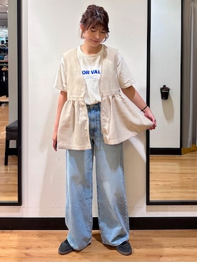 池元ゆき乃さん（レディース・166cm）の春コーディネート
