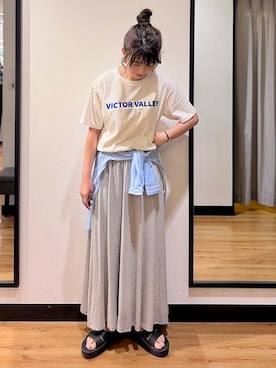 池元ゆき乃さん(レディース・166cm)の夏コーディネート
