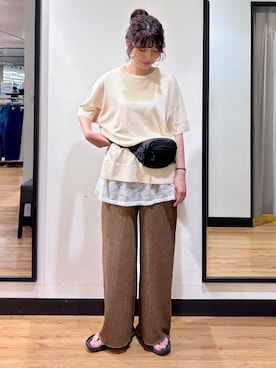 yukinoさん(レディース・166cm)の夏コーディネート
