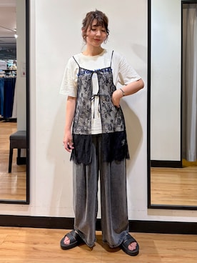 yukinoさん(レディース・166cm)の夏コーディネート