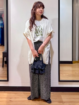 「Right-on（ライトオン）のアイテム」を使った、yukinoさん（レディース・166cm）の夏コーディネート