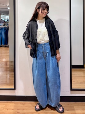 池元ゆき乃さん(レディース・166cm)の夏コーディネート