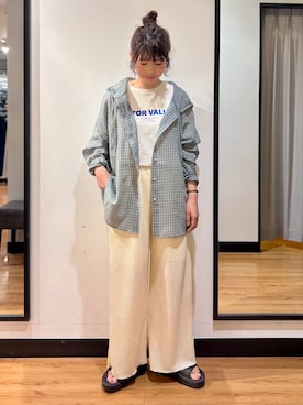 池元ゆき乃さん(レディース・166cm)の夏コーディネート