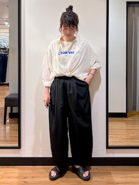 池元ゆき乃さん(レディース・166cm)の夏コーディネート
