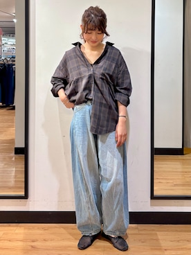 「Right-on（ライトオン）のアイテム」を使った、yukinoさん（レディース・166cm）の夏コーディネート