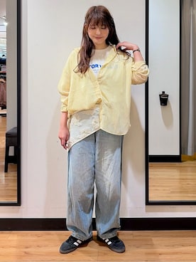 「Right-on（ライトオン）のアイテム」を使った、yukinoさん（レディース・166cm）の夏コーディネート