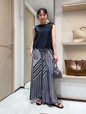 Inagaki_TOMORROWLANDさん(レディース・162cm)の夏コーディネート