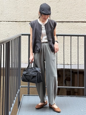 MIKAさん(レディース・159cm)の夏コーディネート