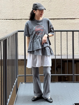 MIKAさん(レディース・159cm)の夏コーディネート