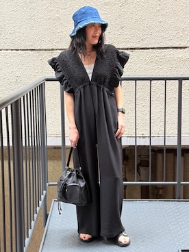 MIKAさん(レディース・159cm)の夏コーディネート