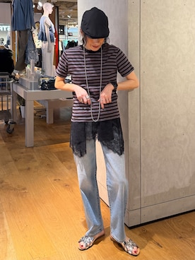 MIKAさん（レディース・159cm）の夏コーディネート