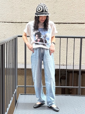 「Right-on（ライトオン）のアイテム」を使った、MIKAさん（レディース・159cm）の夏コーディネート