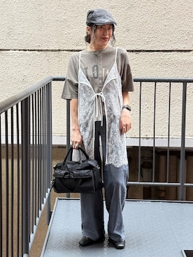 MIKAさん(レディース・159cm)の夏コーディネート