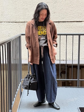 MIKAさん（レディース・159cm）の夏コーディネート