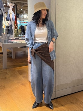 MIKAさん（レディース・159cm）の夏コーディネート