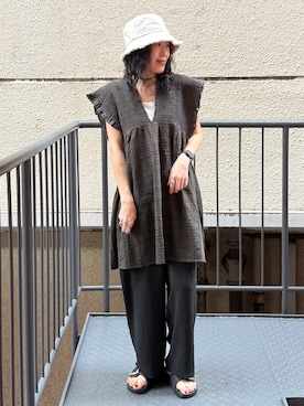 MIKAさん(レディース・159cm)の夏コーディネート