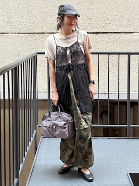 MIKAさん(レディース・159cm)の夏コーディネート