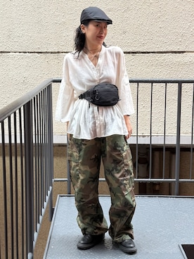 MIKAさん(レディース・159cm)の夏コーディネート
