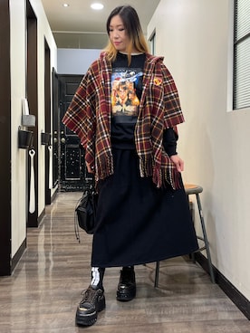 minapoyo1714さん(レディース・171cm)の秋コーディネート