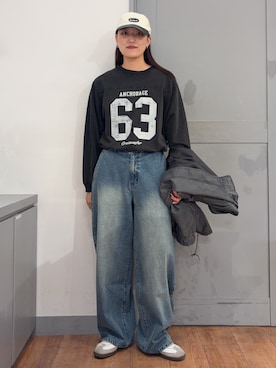 「BACK NUMBER（バックナンバー）のアイテム（ジャケット/アウター）」を使った、inoueさん（レディース・170cm）の秋コーディネート