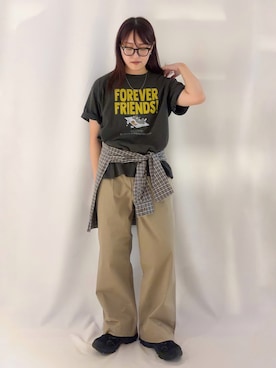 「BACK NUMBER（バックナンバー）のアイテム（パンツ）」を使った、inoueさん（レディース・170cm）の夏コーディネート