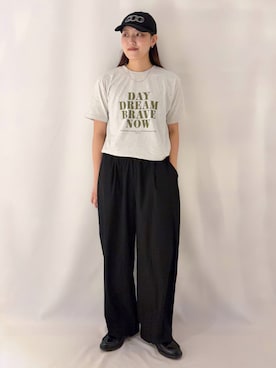 「Right-on（ライトオン）のアイテム」を使った、inoueさん（レディース・170cm）の夏コーディネート
