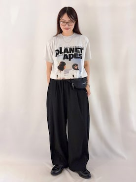 「Right-on（ライトオン）のアイテム」を使った、inoueさん（レディース・170cm）の夏コーディネート
