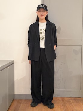「BACK NUMBER（バックナンバー）のアイテム」を使った、inoueさん（レディース・170cm）の夏コーディネート