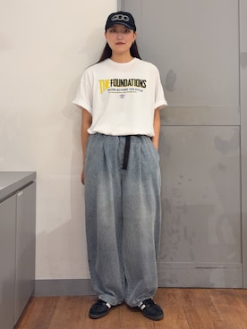 「BACK NUMBER（バックナンバー）のアイテム」を使った、inoueさん（レディース・170cm）の夏コーディネート