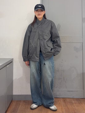 「BACK NUMBER（バックナンバー）のアイテム（ジャケット/アウター）」を使った、inoueさん（レディース・170cm）の秋コーディネート