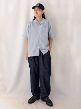 「BACK NUMBER（バックナンバー）のアイテム（帽子）」を使った、inoueさん（レディース・170cm）の夏コーディネート