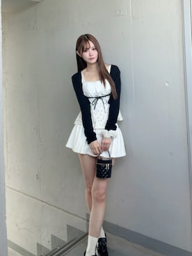「アイテム（アンサンブル）」を使った、ちゃっぴーさん（レディース・166cm）の夏コーディネート