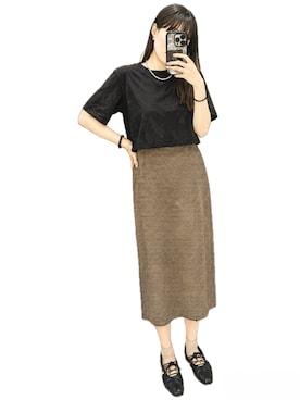 真野さん(レディース・163cm)の夏コーディネート