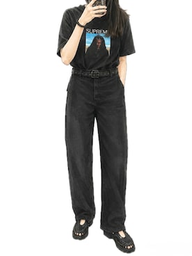 「KEEN（キーン）のアイテム」を使った、真野さん（レディース・163cm）の秋コーディネート