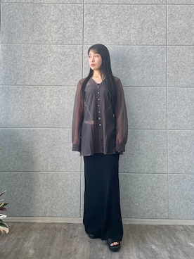 maruさん（レディース・156cm）の夏コーディネート