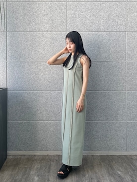 「CODE A（コードエー）のアイテム」を使った、maruさん（レディース・156cm）の夏コーディネート