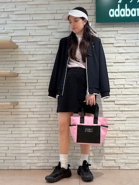 「ADABAT STREAM（アダバットストリーム）のアイテム」を使った、shihoさん（レディース・159cm）の秋コーディネート