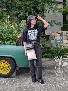 「COACH（コーチ）のアイテム」を使った、astronote7さん（レディース・150cm）の夏コーディネート